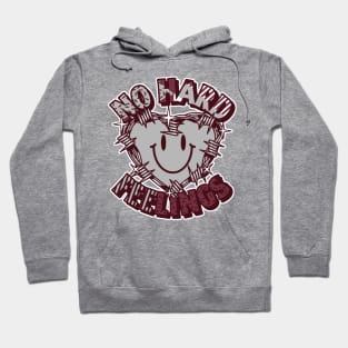 No Hard Feelings Dark Beetroot Hoodie